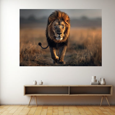 Large Lion Canvas